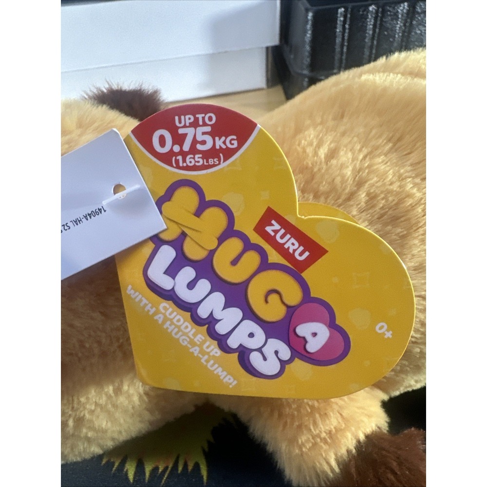 Hug-A-Lumps Connie Weighted Plush Capybara .75kg Sensory Stuffed Animal ZURU NEW - Picture 6 of 10